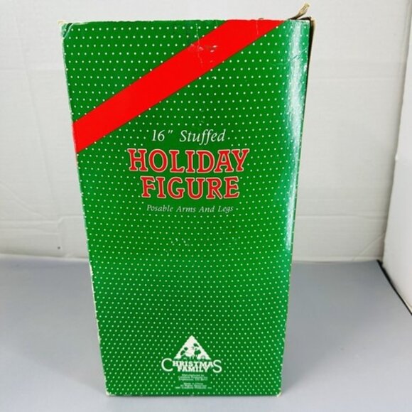 Holiday Creations 16" Stuffed Holiday Figure Santa Claus Posable Arms And Legs - Picture 12 of 14